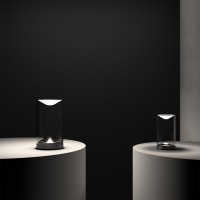 Lumina EVA Glass LED Dimmable Table Lamp By Foster+Partner