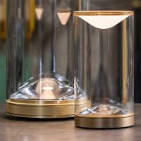 Lumina EVA Glass LED Dimmable Table Lamp By Foster+Partner