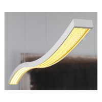 Fontana Arte Serpentine LED 23W White Suspension Lamp With