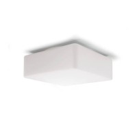 EXENIA Ladrillo Ceiling or Wall Lamp LED 9W IP44 White Satin