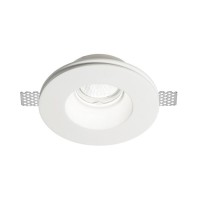 Molveno Oblo' LED Faretto Incasso Soffitto Gesso Gypsolyte