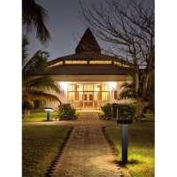 Logica Moonlight LED Floor Bollard Anthracite for Outdoor IP65