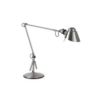 Lumina Tangram LED Table Lamp with Movable Arms Nickel By