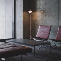 Louis Poulsen PH 3½-2½ Limited Edition Glass Floor Lamp By Poul