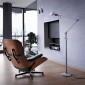 Lumina Tangram LED Floor Lamp with Movable Arms Black