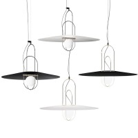 Fontana Arte Setareh Large Dimmable LED Suspension Lamp By