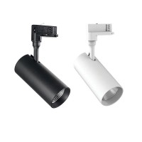 Ideal Lux Smile Big 30W COB LED Track Light Cylinder Adjustable