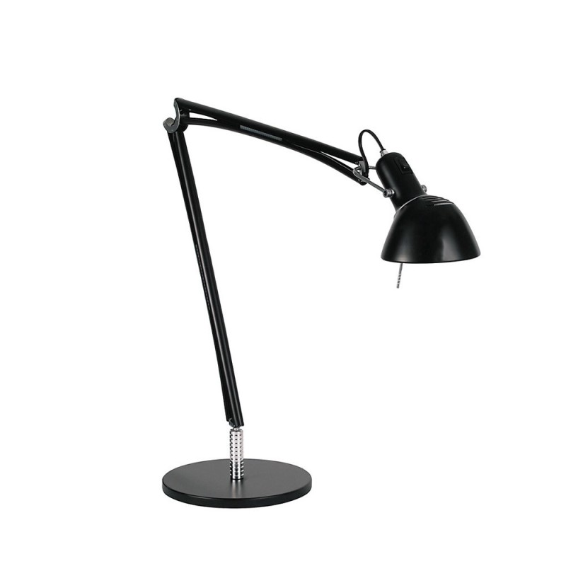 Lumina Naomi LED Table Lamp with Movable Arms Black Soft-Touch