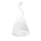 Linea Light Vulcanino Suspension polyethylene lamp for Outdoor
