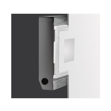 Buzzi & Buzzi Dry Micro LED Recessed wall Spotlight Rectangular