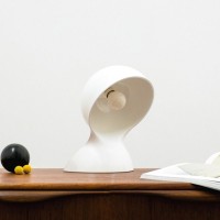 Artemide Dalù Historical Table Lamp White Color By Vico