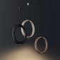 Lodes IVY I Dimmable LED Ring Suspension Lamp By Vittorio