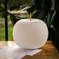 Kundalini Kushi Table Lamp in opal blown glass