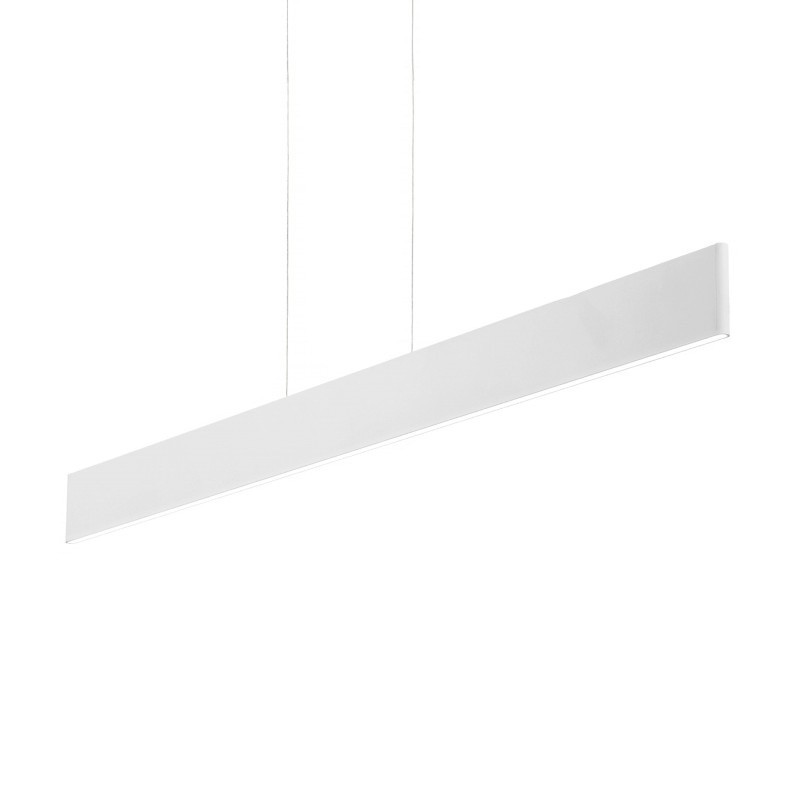 Ideal Lux Desk SP1 LED Suspension Lamp for Indoor Minimal Design