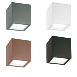 Ideal Lux Techo PL1 Big Lampada Cubo da Soffitto Plafoniera per