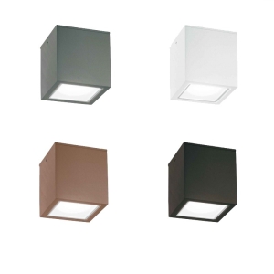 Ideal Lux Techo PL1 Small Lampada Cubo da Soffitto Plafoniera