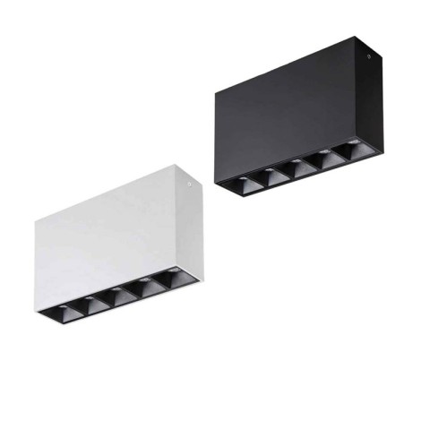 Ideal Lux Lika Surface Rectangular Ceiling Led Module for Indoor