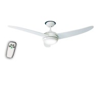 Perenz 7101B Fan Ceiling Lamp E27 2x40W Remote Included