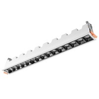 Blade Linear Recessed Spotlight 15 Light Points LED 15W 36°