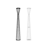 Rotaliana Lightwire Luminator Lampada da Terra a LED