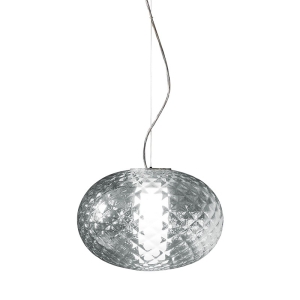 Oluce Recuerdo LED Glass Suspension Lamp By Mariana Pellegrino