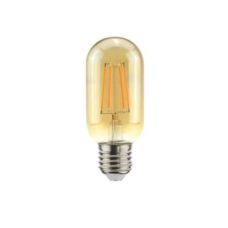 Tube Lamp LED E27 short Filament T45 5W 2000K 360lm Amber