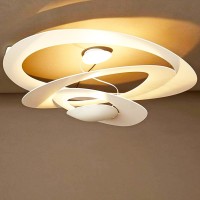 Artemide Pirce LED Dimmable Ceiling Lamp By Giuseppe Maurizio