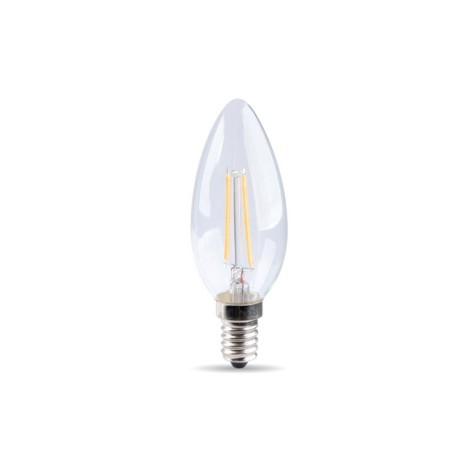 Daylight Italia LED Bulb Olive E14 4W 2700K 440lm Clear