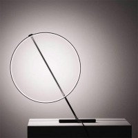 Kundalini Poise Lampada da Tavolo Rotante Ring Light LED By