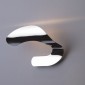 Cattaneo Snake Applique Wall Lamp R7S 78mm Chrome