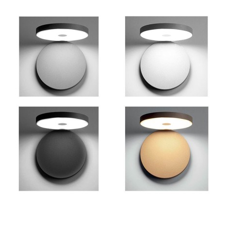 Cattaneo Olimpia LED 15W Applique Lampada Orientabile 360° da