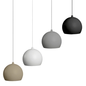 Cattaneo Ball Suspension Lamp LED Dimmable Aluminum Head System