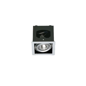 IGuzzini Frame Square recessed light grey G12