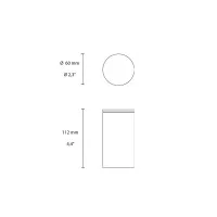 Ares Yama Power LED 60mm H 110mm LED Cylinder Ceiling Lamp for Ares Yama Power LED 60mm H 110mm LED Cylinder Ceiling Lamp for