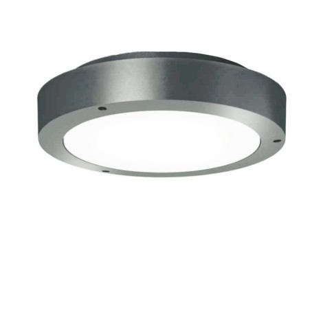 Kreadesign Ring 350 Grey Ceiling or Wall Lamp IP65