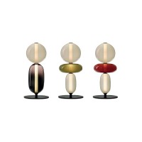 Bomma Pebbles Lampada da Tavolo a LED Dimmerabile in Cristallo