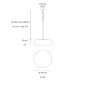 copy of Artemide ITKA Glass Wall/Ceiling LED Lamp By Naoto