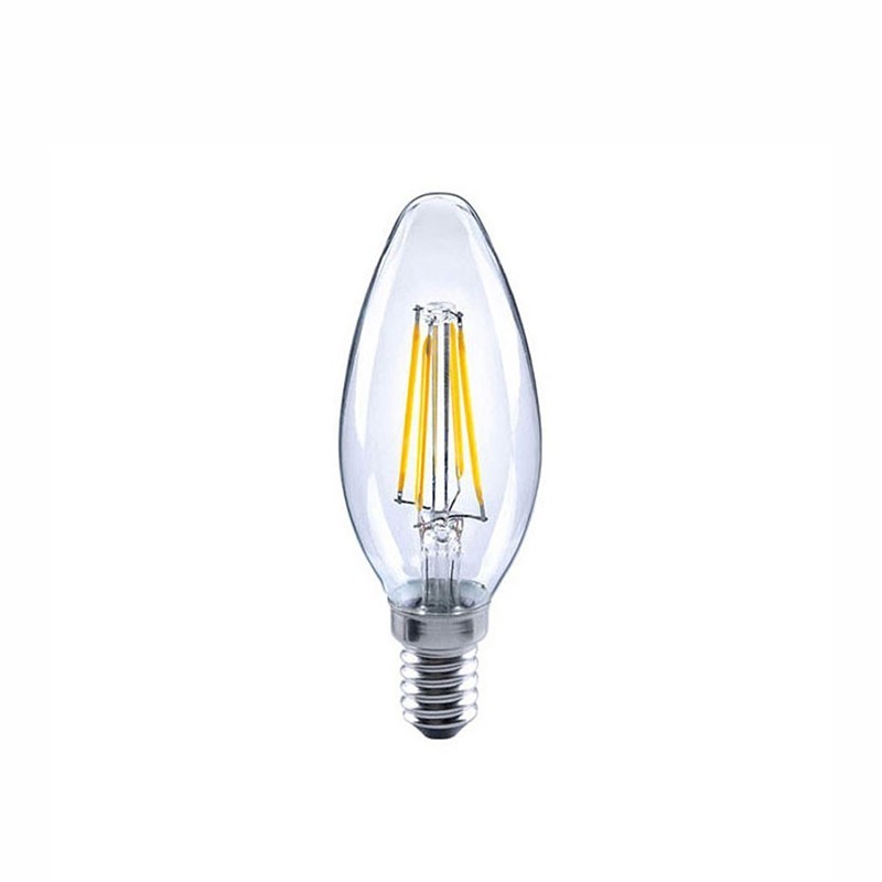 Sylvania ToLEDo LED Candle Clear Lamp E14 4W-37W 420 lm 2700K
