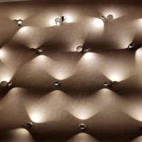 Lodes Nautilus Applique LED Wall Lamp Chrome Rose Gold