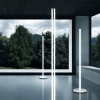 Flos COORDINATES F Lampada LED Da Terra Argento By Michael