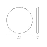 Flos Clara ceiling wall lighting lamp with diffused light by