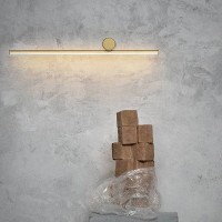 Flos Coordinates Wall Lamp In Aluminum Champagne Color Anodized