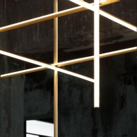 Flos COORDINATES C1 LONG Lampadario LED Da Soffitto By Michael