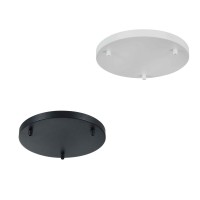 Grande rosone 300mm tondo per Lampade a Sospensione a Tre Uscite