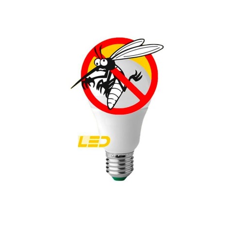 Bot Lighting Shot Anti-mosquito Insect LED Bulb A60 E27 8.3W