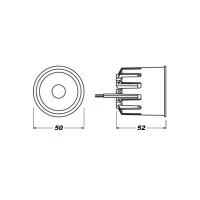 Osram PrevaLED COIN 50 G1 12.9W 350mA 840 4000K 1430lm 40° Osram PrevaLED COIN 50 G1 12.9W 350mA 840 4000K 1430lm 40°