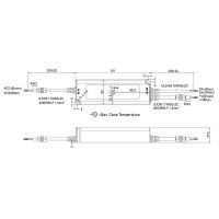 Meanwell Alimentatore120W 24V DALI 2 IP67 Tensione Costante