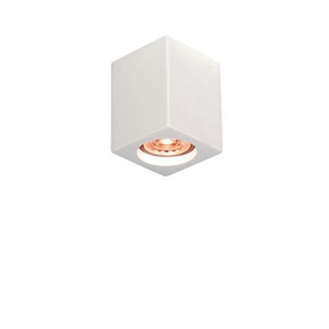 Molveno Lighting Neos Small Faretto da Soffitto Quadrato Gesso