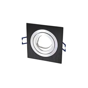 Molveno Lighting Tebe LED Adjustable Recessed Spotlight Black