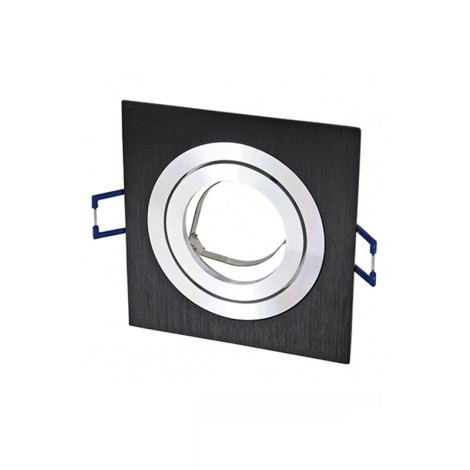 Molveno Lighting Babel Faretto Incasso Orientabile Nero MR16